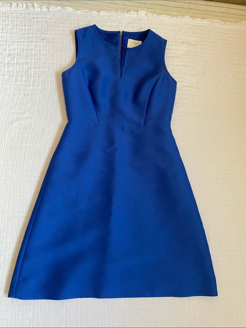 kATE SPADE Vibrant Blue Sleeveless Sheath Dress